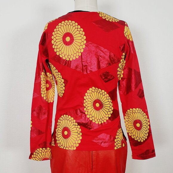 Rare Custo Barcelona Y2k Sz 2 Pop Long Sleeve Neiman Marcus PoP Art Japanese - Picture 3 of 7